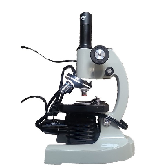 Biological Microscope Coarse and Fine Focus Adjustment 16MM Lens - Picture 9 of 16